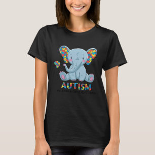 Autism Walking A Different Path Elephant Autism Aw T-Shirt