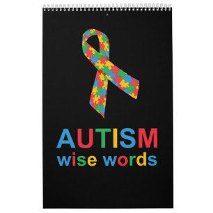 Autism Wise Words Calendar