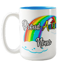 Autism with Love: Proud Nana Coffee Mug