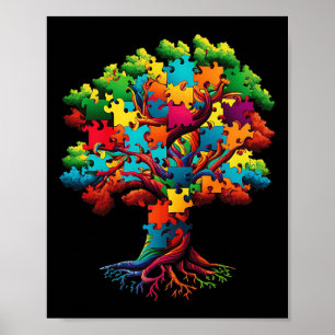 Autism Women Men Adults Kids Austim Awareness  Poster