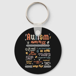 Autism World Tour Keychain