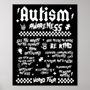 Autism World Tour  Poster