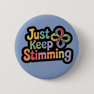 Autisme badge Stim on stimming neuro