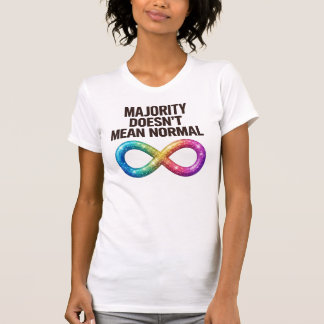 Autisme Citation, T-Shirt Signe Infini Coloré