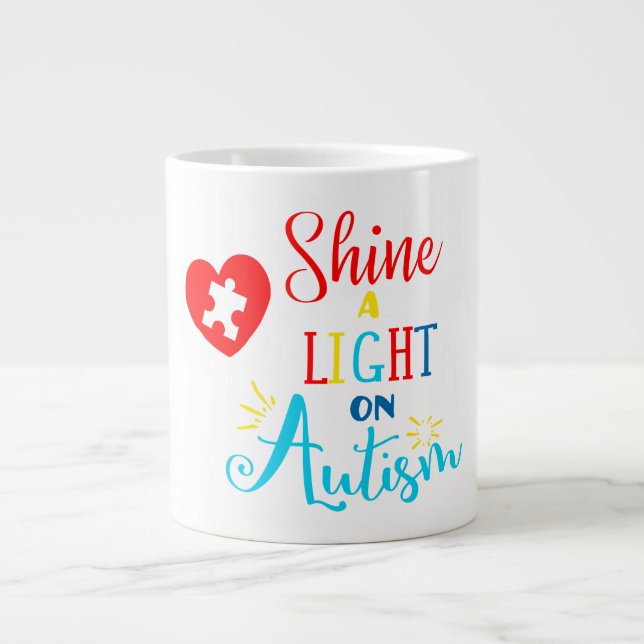 Autisme - Jumbo Mug (Devant)