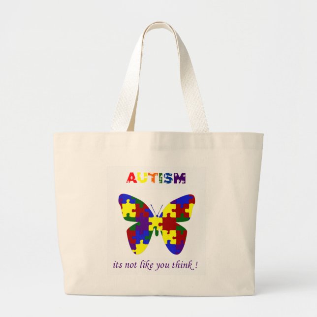 Autisme son pas goût vous pensez le sac (Devant)