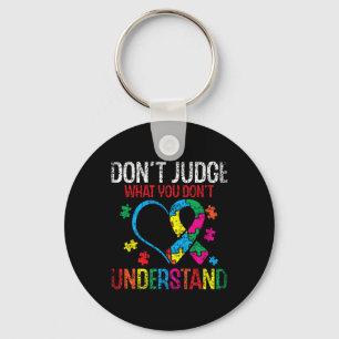Autist Support Autism 1 Keychain