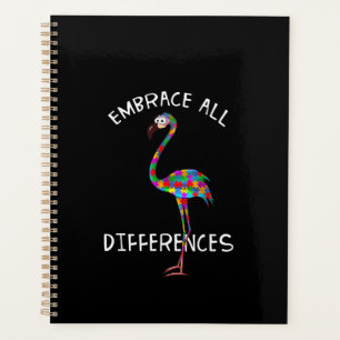 Autiste Embrasser toutes les différences Flamant