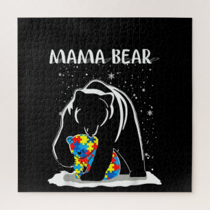 Autiste   Mama Oear Autisme Puzzle Pièce Snowflake