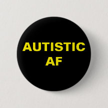 Autistic AF Autism Neurodiversity Pride