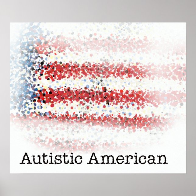 Autistic American Poster (Front)