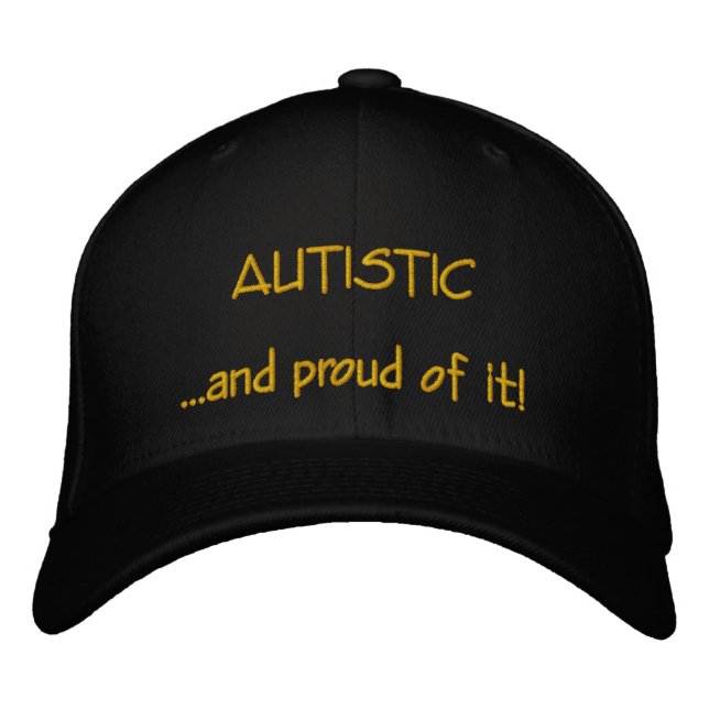 Autistic and Proud Hat (Front)