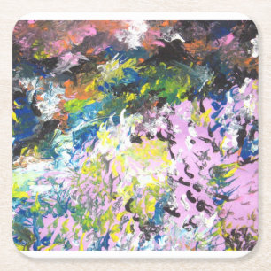 Autistic Artist-Abstract Art Coaster