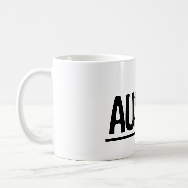 Autistic & Authentic  Coffee Mug (Left)
