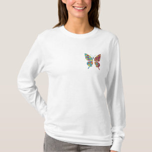 Autistic Autism Butterfly Autism Awareness T-Shirt