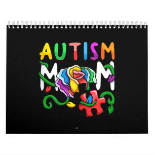 Autistic Autism Mom Autism Awareness Day Calendar