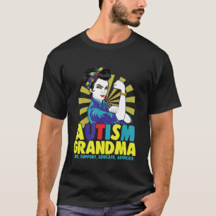 Autistic Autistic Awareness Grandma Strong s Women T-Shirt