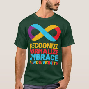Autistic Awareness Month Embrace Neurodiversity AD T-Shirt