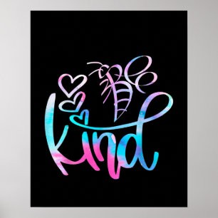 Autistic Be Kind Autism Awareness Poster