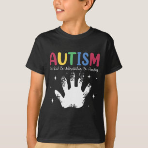 Autistic Boy Or Girl Autism Be Kind Understanding  T-Shirt