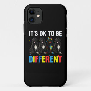 Autistic It's Ok To Be Different Newfoundland Mom iPhone 11 Case