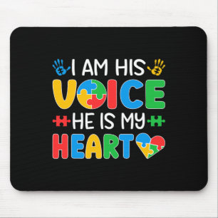 Autistic Mom Autistic Dad Autism Awareness Month M Mouse Pad