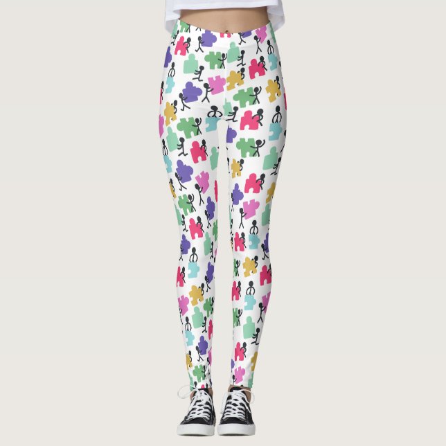 autistic people leggings (Front)