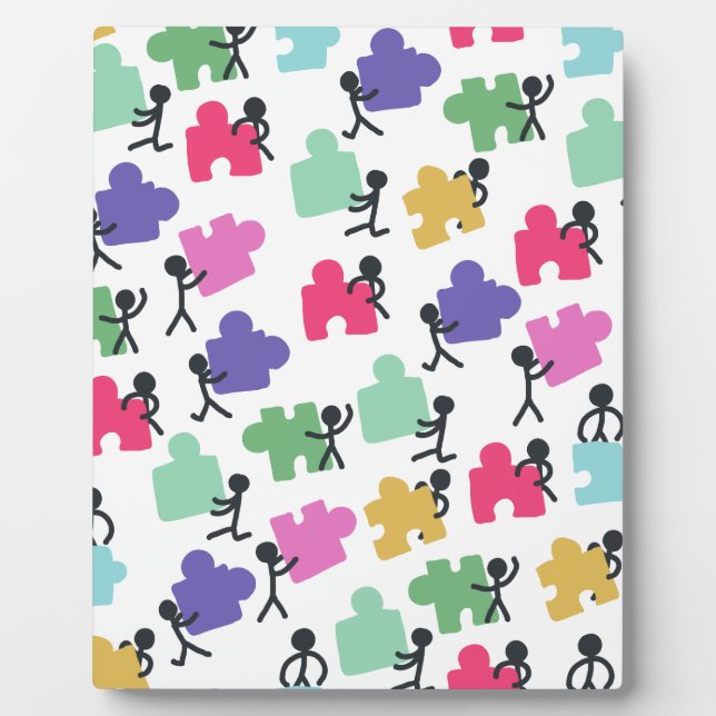 autistic people plaque (Front)