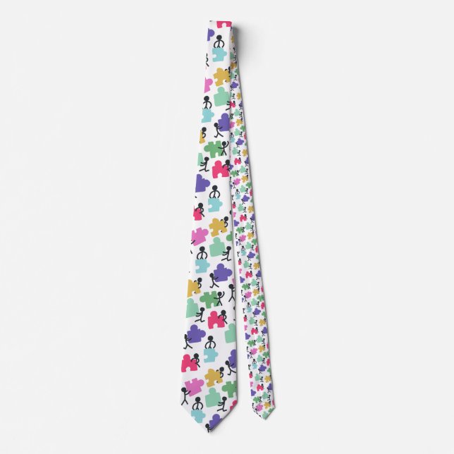 autistic people tie (Front)