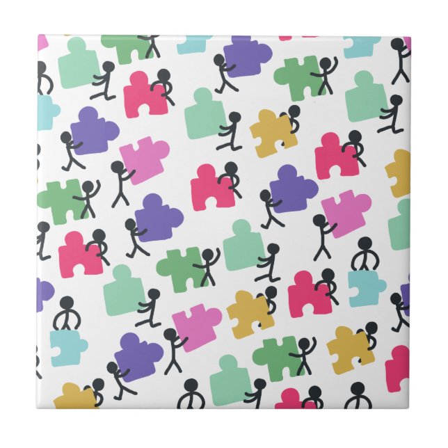 autistic people tile (Front)
