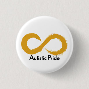 Autistic Pride 1 Inch Round Button
