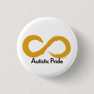 Autistic Pride 1 Inch Round Button