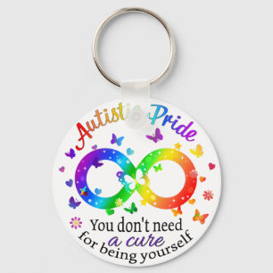 Autistic Pride Keychain