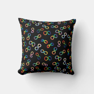 Autistic Pride Neurodiversity Acceptance Throw Pillow