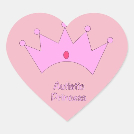 Autistic Princess Stickers