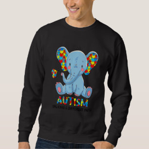 Autistic Support Men Women Boys Girls Kids Autism Sweatshirt