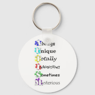 Autistic Traits Keychain