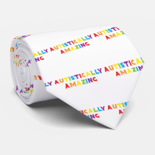 Autistically Amazing Tie