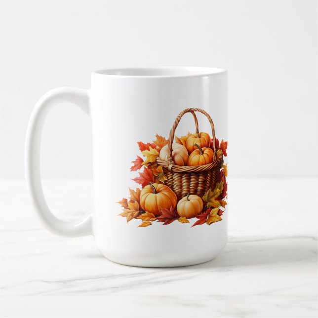 Autmn harvest coffee mug (Left)