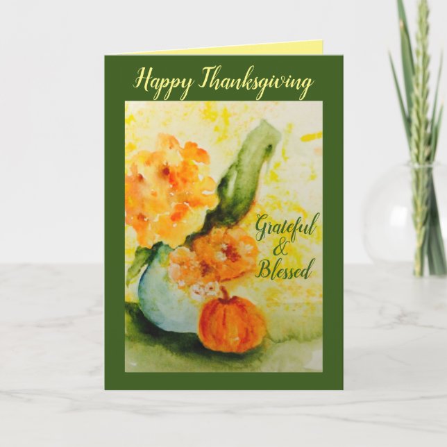 Autmn Still Life Card (Front)