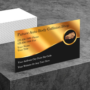 Auto Body Collision Business Cards