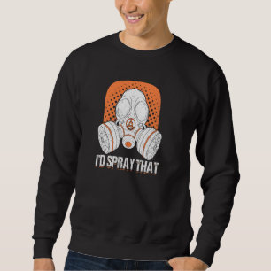 Auto Body Painter Automotive Car Detailer Vehicle  Sweatshirt