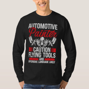 Auto Body Painting Autobody Technician Car Detaile T-Shirt