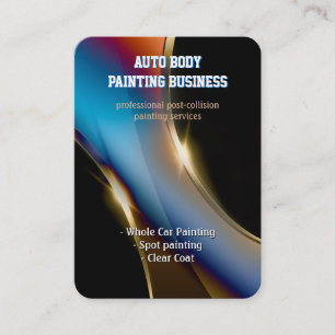 Auto Body Painting   Professional Business Card