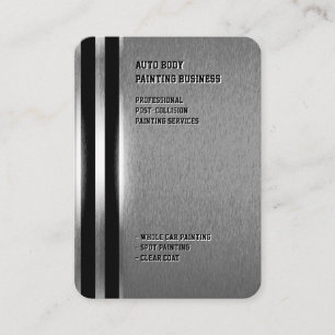 Auto Body Painting   Professional Business Card