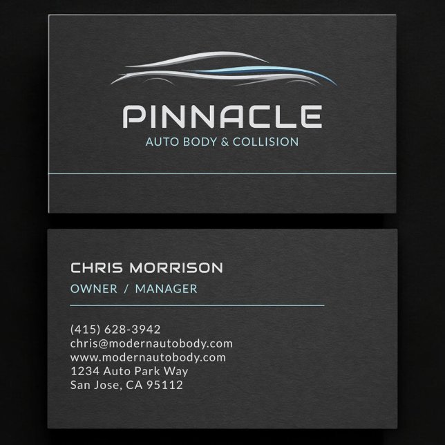 Auto Body Professional Business Card (Creator Uploaded)