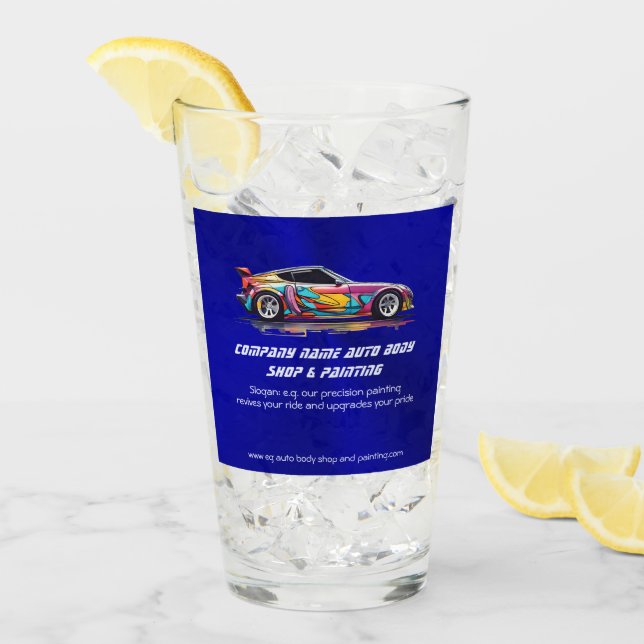 Auto body shop and precision painting glass (Front Ice)