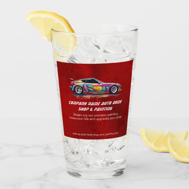 Auto body shop and precision painting glass (Front Ice)