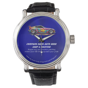 Auto body shop and precision painting watch