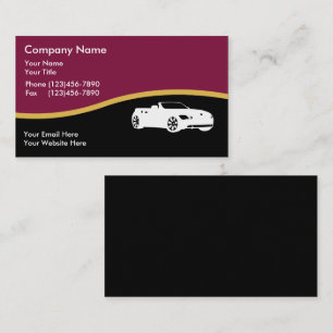 Auto Business Cards